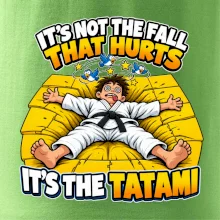 Pád bolí tatami judo
