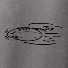 Americký futbal letiaca lopta Americký futbal letiaca lopta