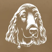 Kokeršpaniel - hlava kreslená