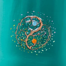 Yin & Yang strom - zima, leto