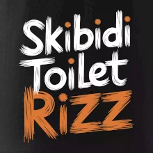 Skibidi Toilet Rizz nápis