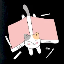 Učenie na štátnice mačka Učenie na štátnice mačka