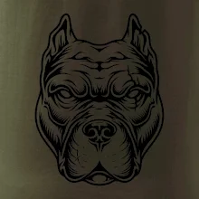 Americký stafordšírsky teriér hlava