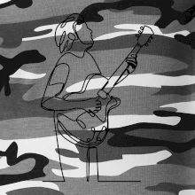 Gitarista jedným ťahom