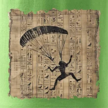 Egyptské hieroglyfy paraglide