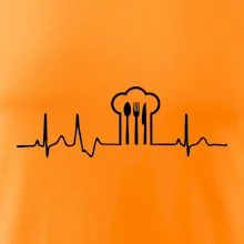 EKG kuchár čiapky a príbory