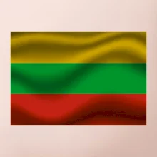 Litva vlajka obdĺžnik