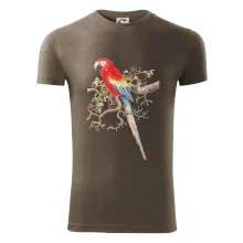 Papagáj  na listnatom strome