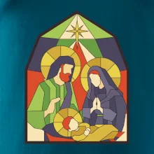 Vitráž - jasličky