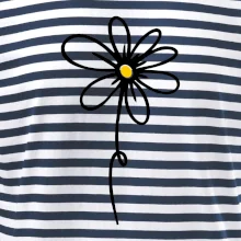 Kopretina - dole na výšku