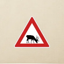 Dopravná značka - Pozor žreb