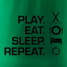 Play eat sleep repeat pozemný hokej
