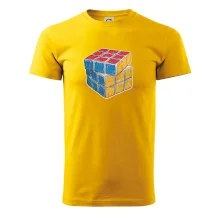 Rubikova kocka kreslená