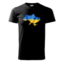 Ukrajina vlajka mapa Ukrajina vlajka mapa