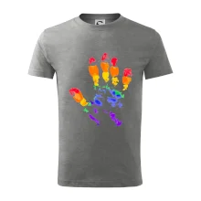 LGBT hand print