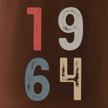 Vintage číslica 1964