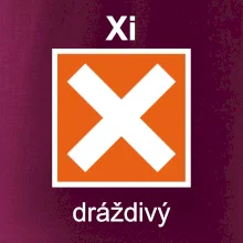Xi Dráždivý - Výstražná tabuľka na tričku