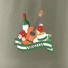 Andalucia gitara a stuha