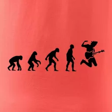 Evolúcia gitarista - výskok