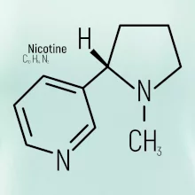 Molekulárna štruktúra Nikotín