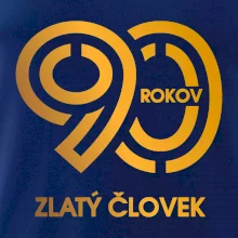 90 rokov zlatý človek