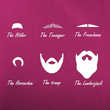 Types of men - Mustache - fúziky