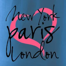 I love NYC Paris London