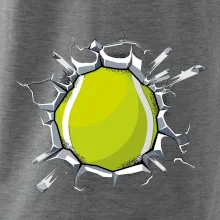 Tenisová loptička v triku Tenisová loptička v triku