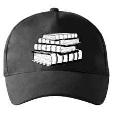 Knihy čiernobiele na sebe