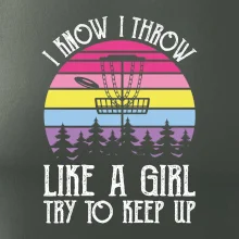 Disc golf i know i throw