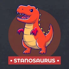 Dinosaurie mená - oranžový dinosaurus