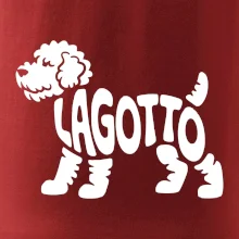 Lagotto nápis v tele