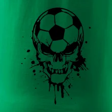 Fotbal lebka splash Fotbal lebka splash
