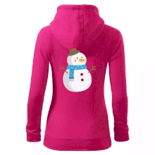 Snehuliak so šálom