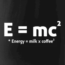 e = mc2 - coffee milk