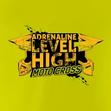 Motocross adrenaline level high
