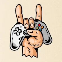 Gamer - gamepad paroháč