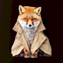 Líška v kabáte Líška v kabáte