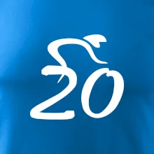 Cyklista oslavuje dvadsiatku (20)