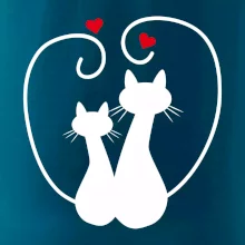 Mačky - Zamilovaný pár Mačky - Zamilovaný pár