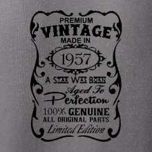 Vintage Etiketa - 1957