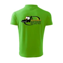 Bagrista v kruhu - vlastný nápis