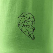 Párový motív srdca geometrie - ONA