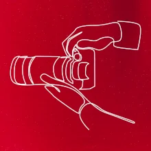 Fotograf jedným ťahom