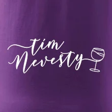 Tím nevesty červené víno