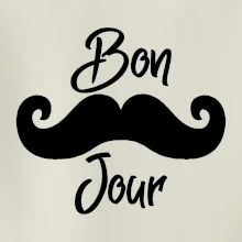 Mustache Bon Jour