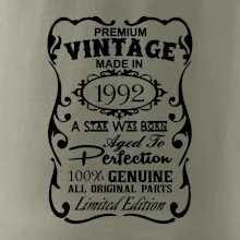 Vintage Etiketa - 1992