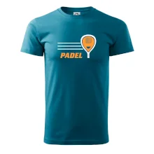 Padel - oranžová raketa