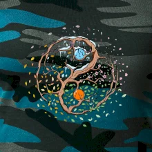 Yin & Yang strom - zima, leto