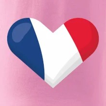 Francúzska vlajka srdca